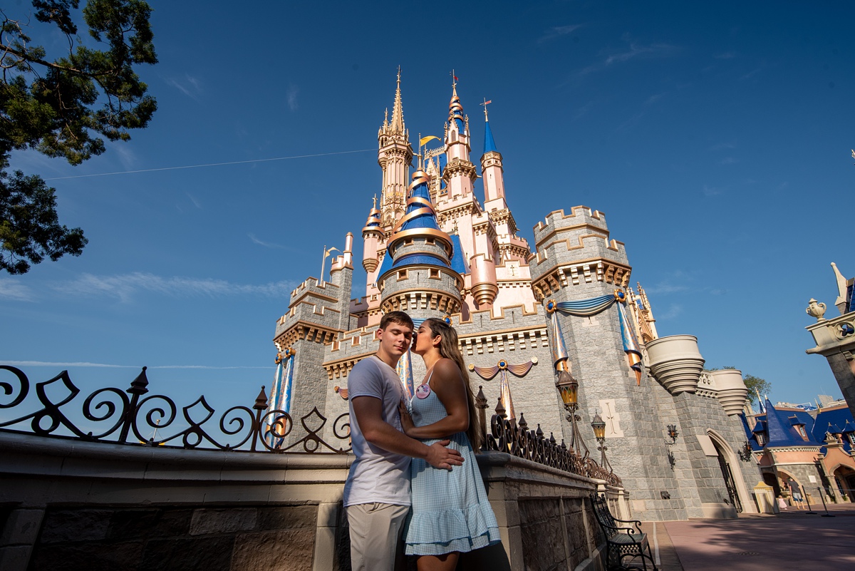 Disney's Magic Kingdom Proposal Photography