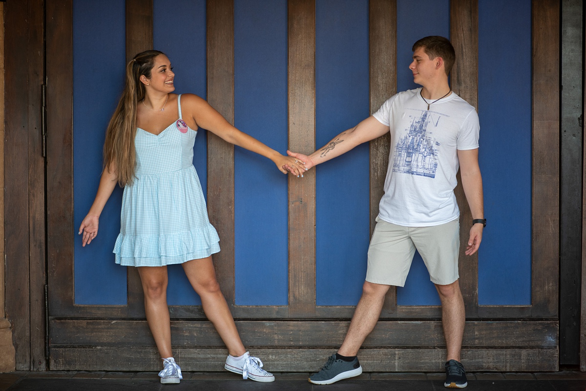 Disney's Magic Kingdom Proposal Photography