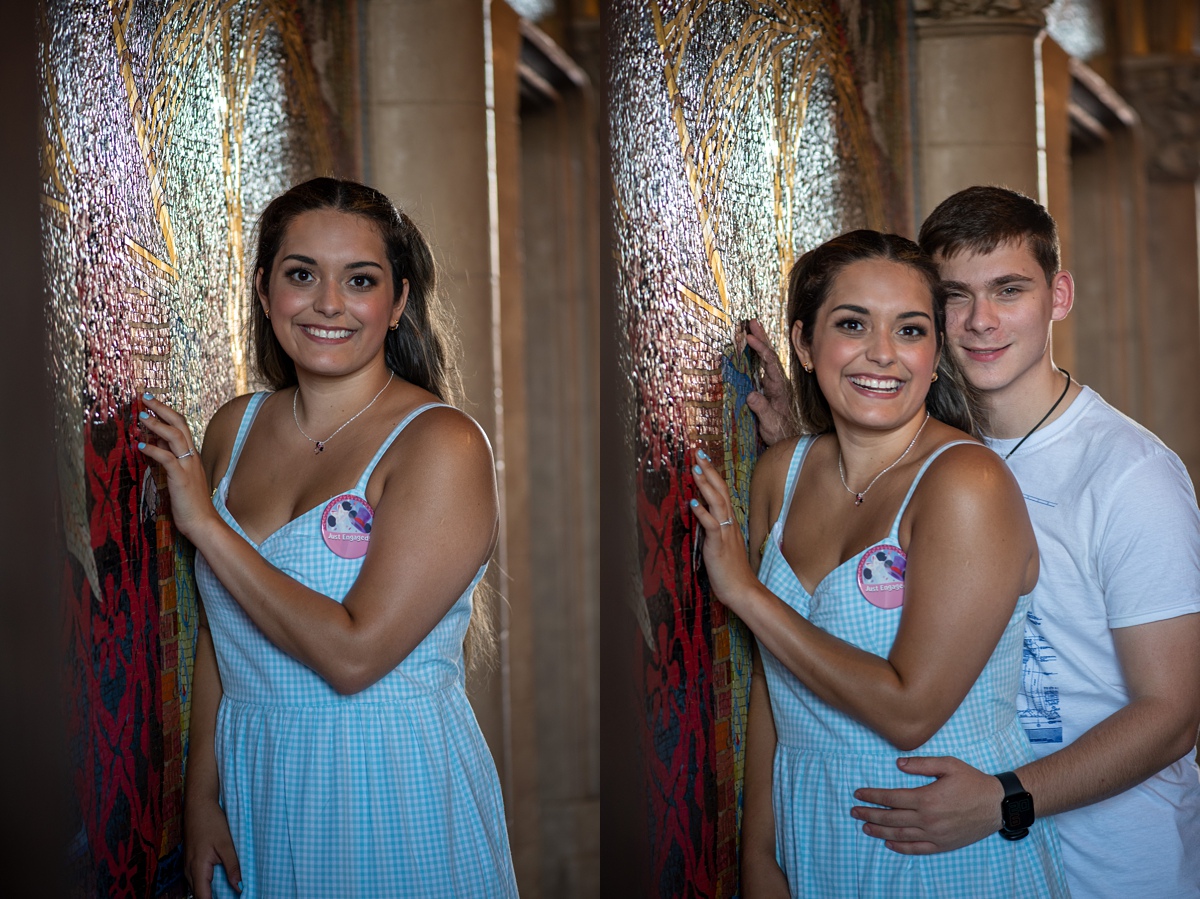 Disney's Magic Kingdom Proposal Photography