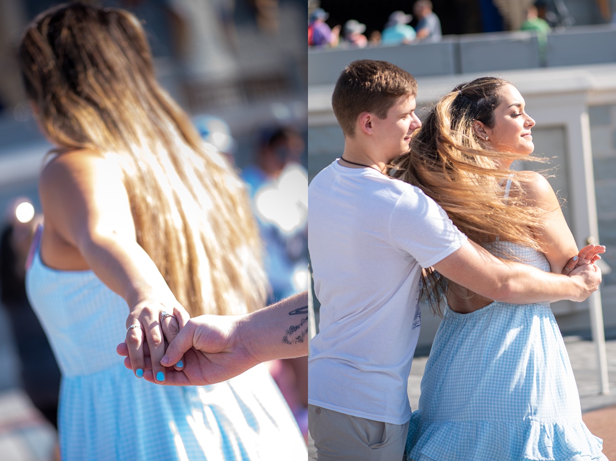 Disney's Magic Kingdom Proposal Photography