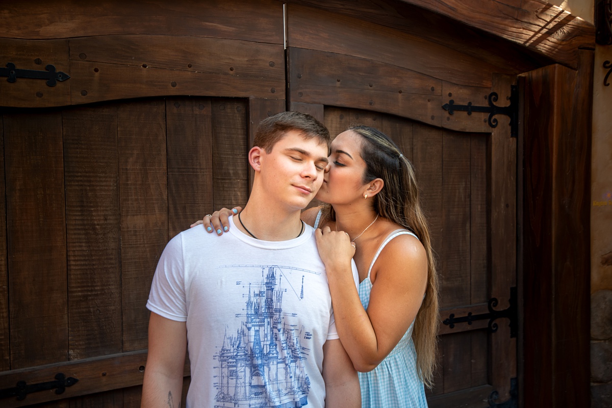 Disney's Magic Kingdom Proposal Photography