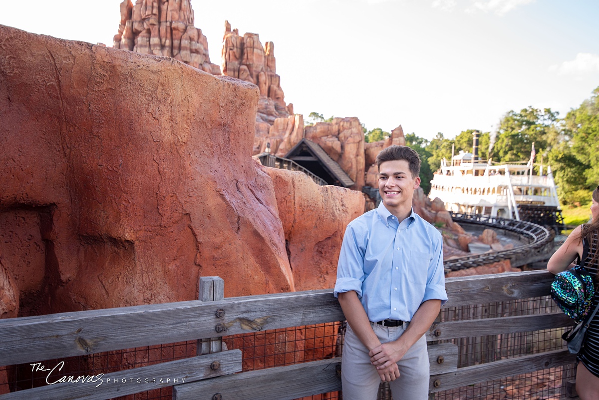 Senior Portraits at Disney's Magic Kingdom