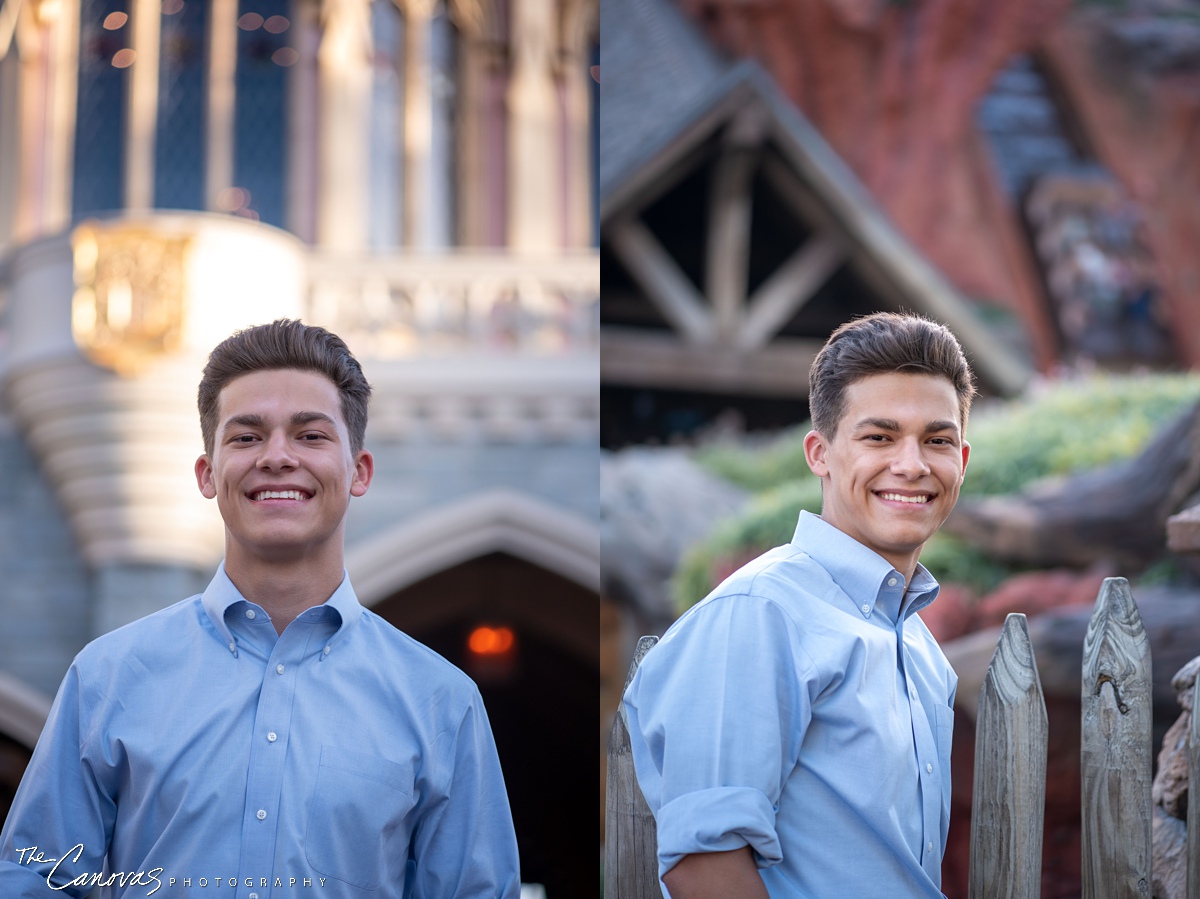 Senior Portraits at Disney's Magic Kingdom