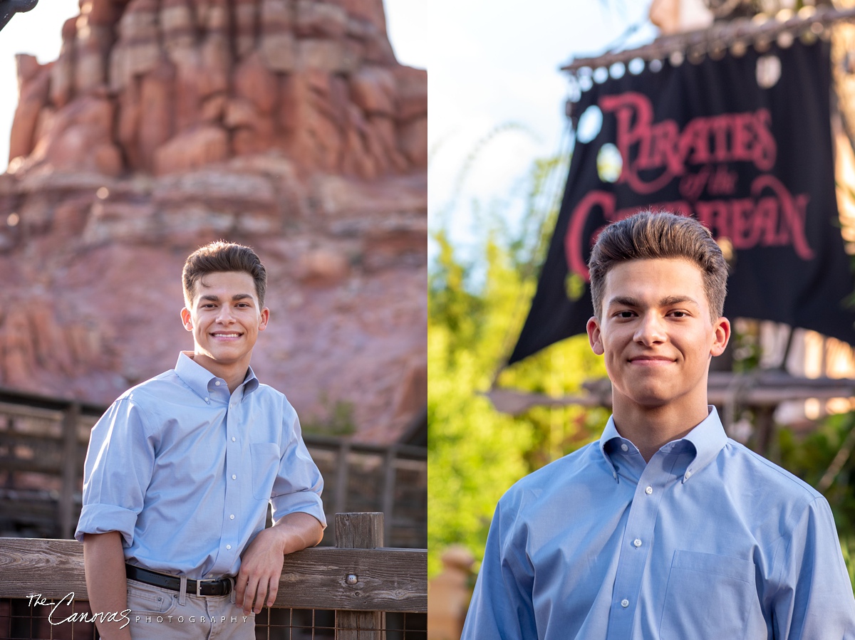 Senior Portraits at Disney's Magic Kingdom