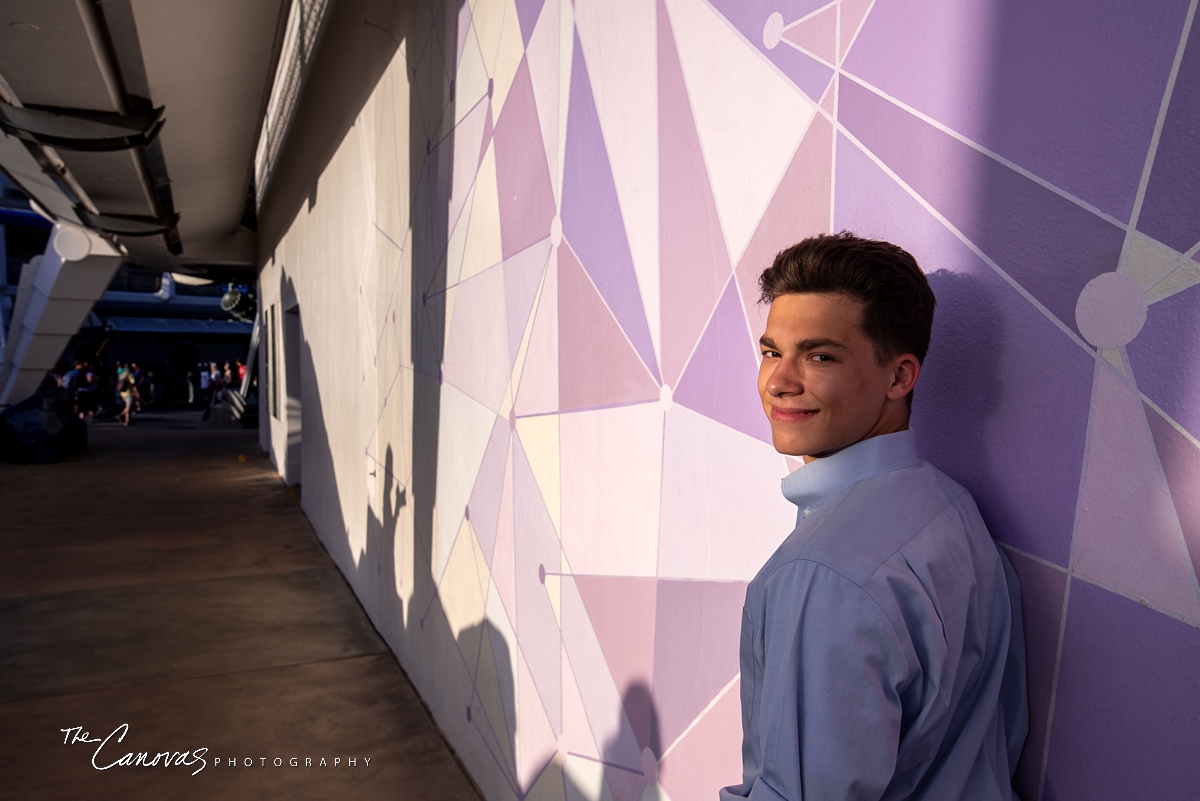 Senior Portraits at Disney's Magic Kingdom