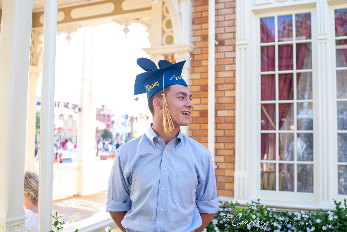 Senior Portraits at Disney's Magic Kingdom