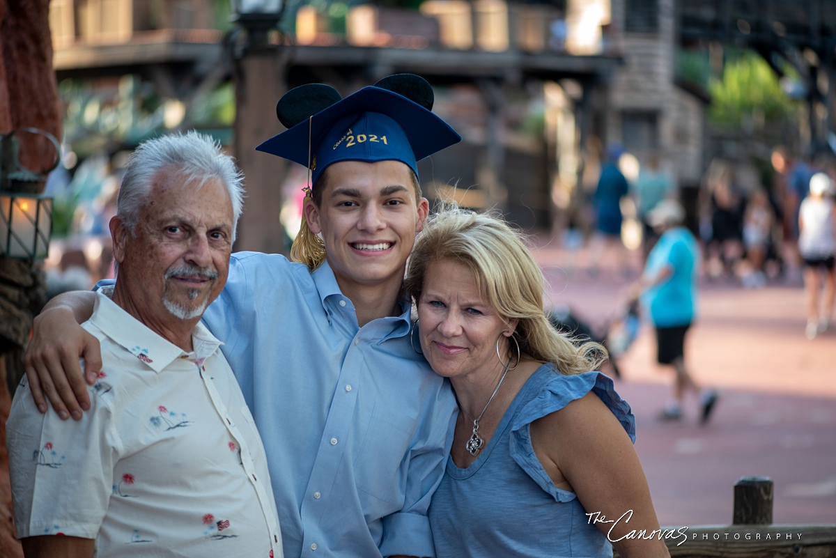 Senior Portraits at Disney's Magic Kingdom