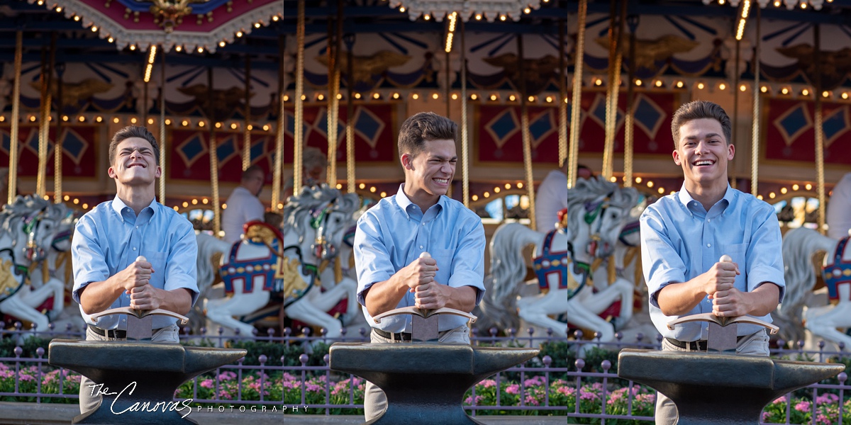 Senior Portraits at Disney's Magic Kingdom