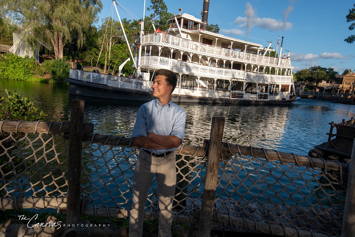 Senior Portraits at Disney's Magic Kingdom