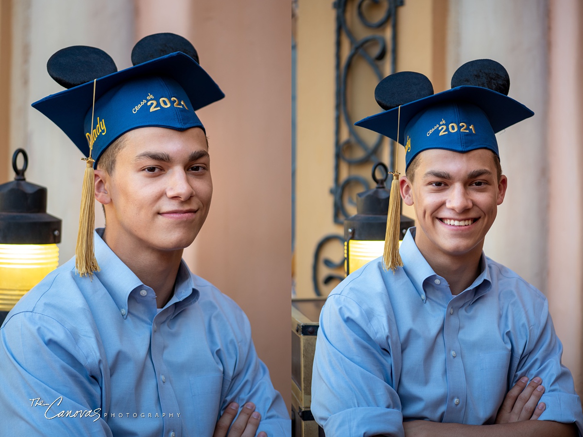 Senior Portraits at Disney's Magic Kingdom