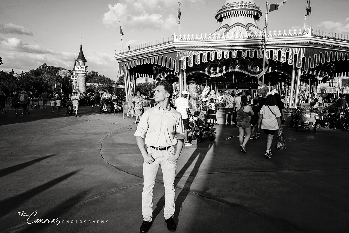 Senior Portraits at Disney's Magic Kingdom