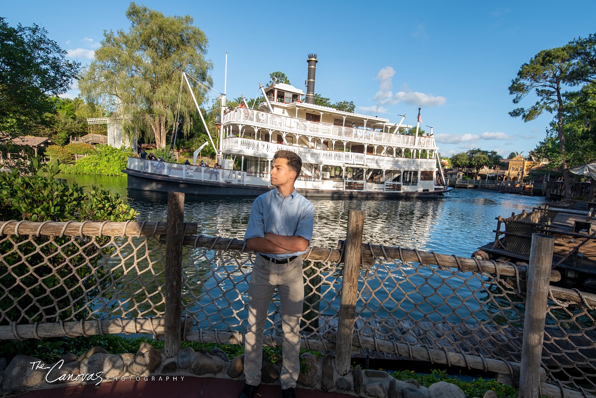 Senior Portraits at Disney's Magic Kingdom