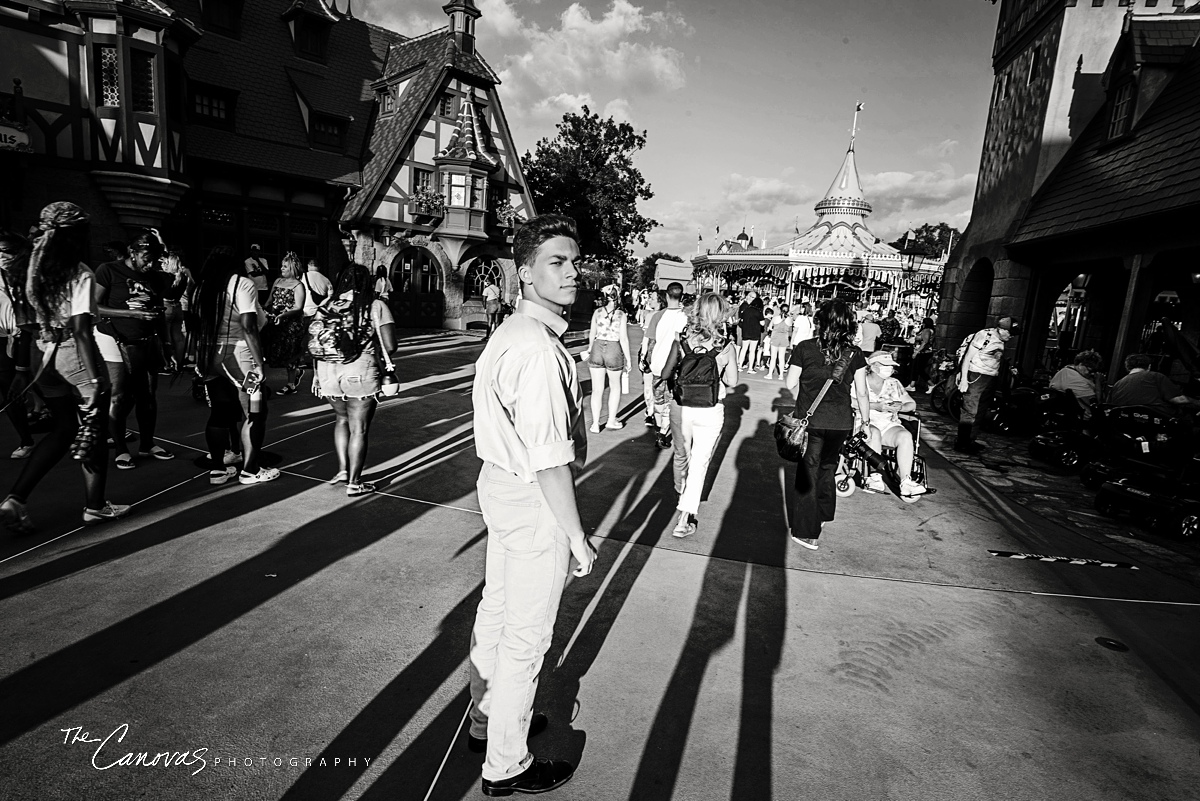 Senior Portraits at Disney's Magic Kingdom