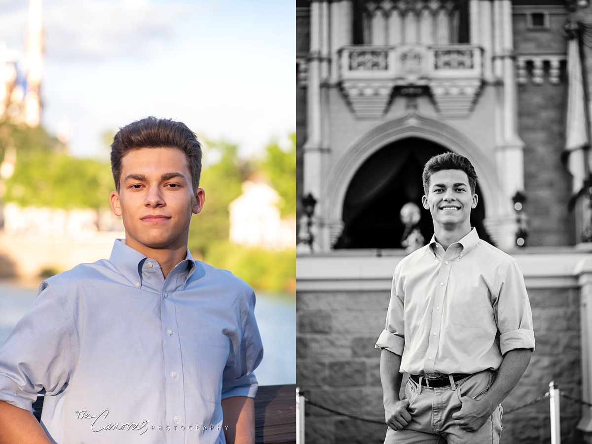 Senior Portraits at Disney's Magic Kingdom