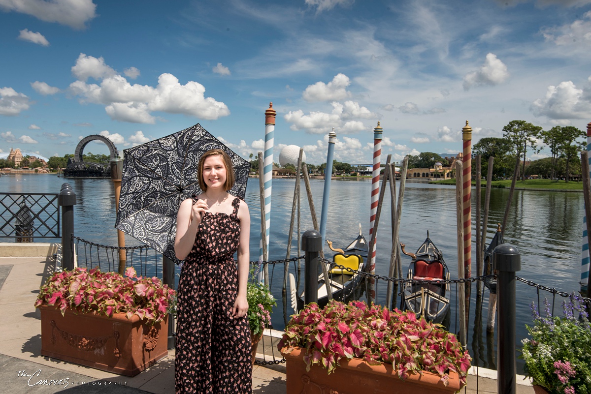 senior photos epcot