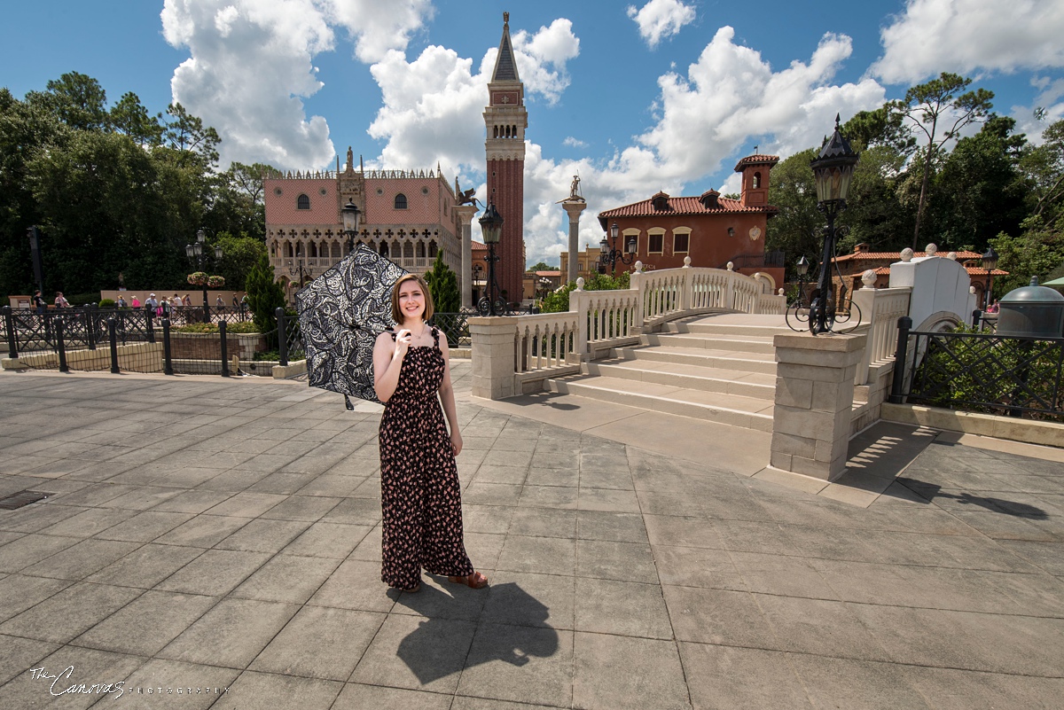 senior photos epcot