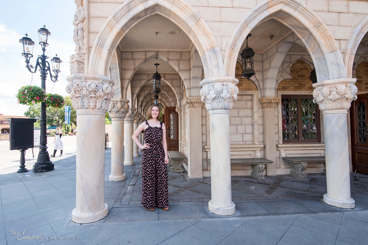 senior portraits epcot orlando