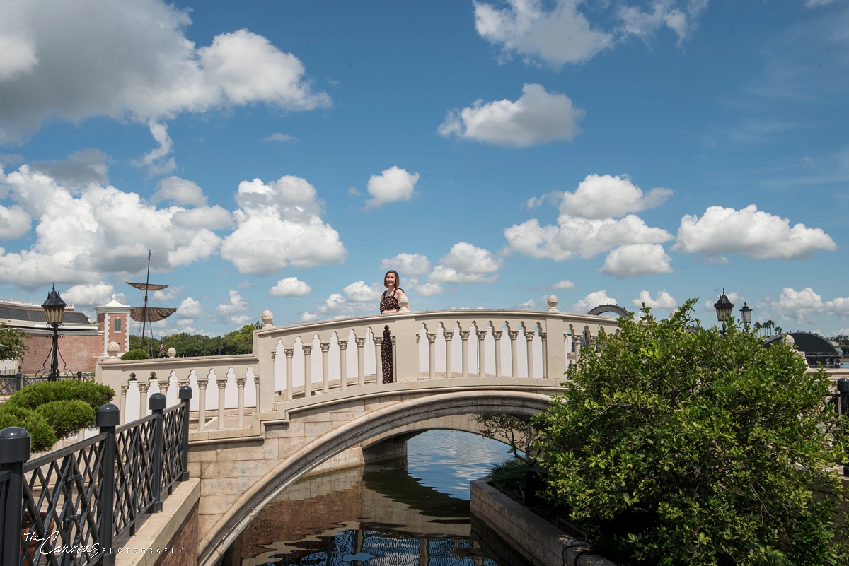senior portraits epcot orlando
