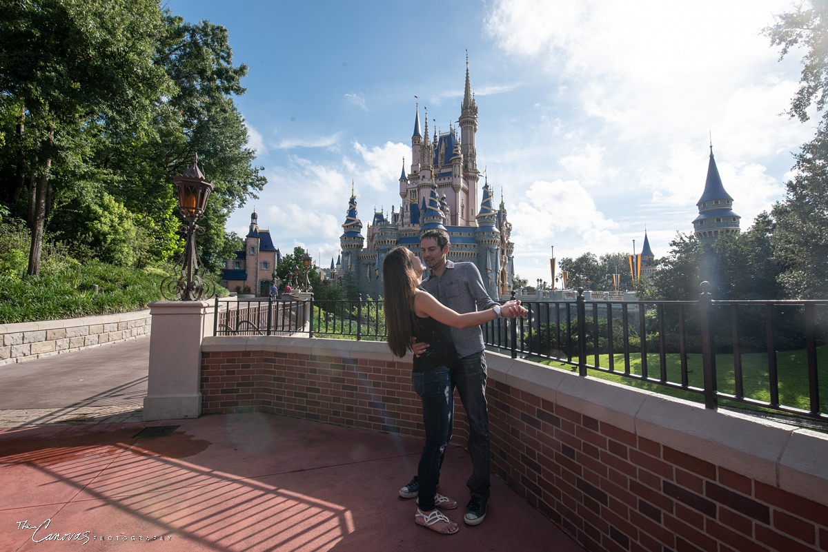 A Proposal at Magic Kingdom’s Wishing Well