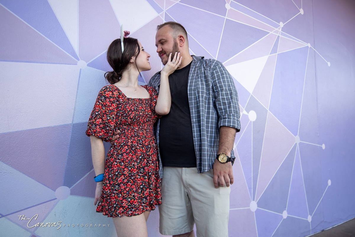 Proposal Photos at Magic Kingdom