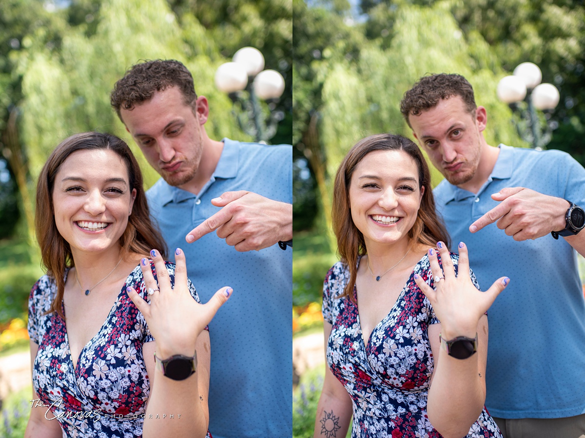 Proposal Photography at Epocot - Disney World