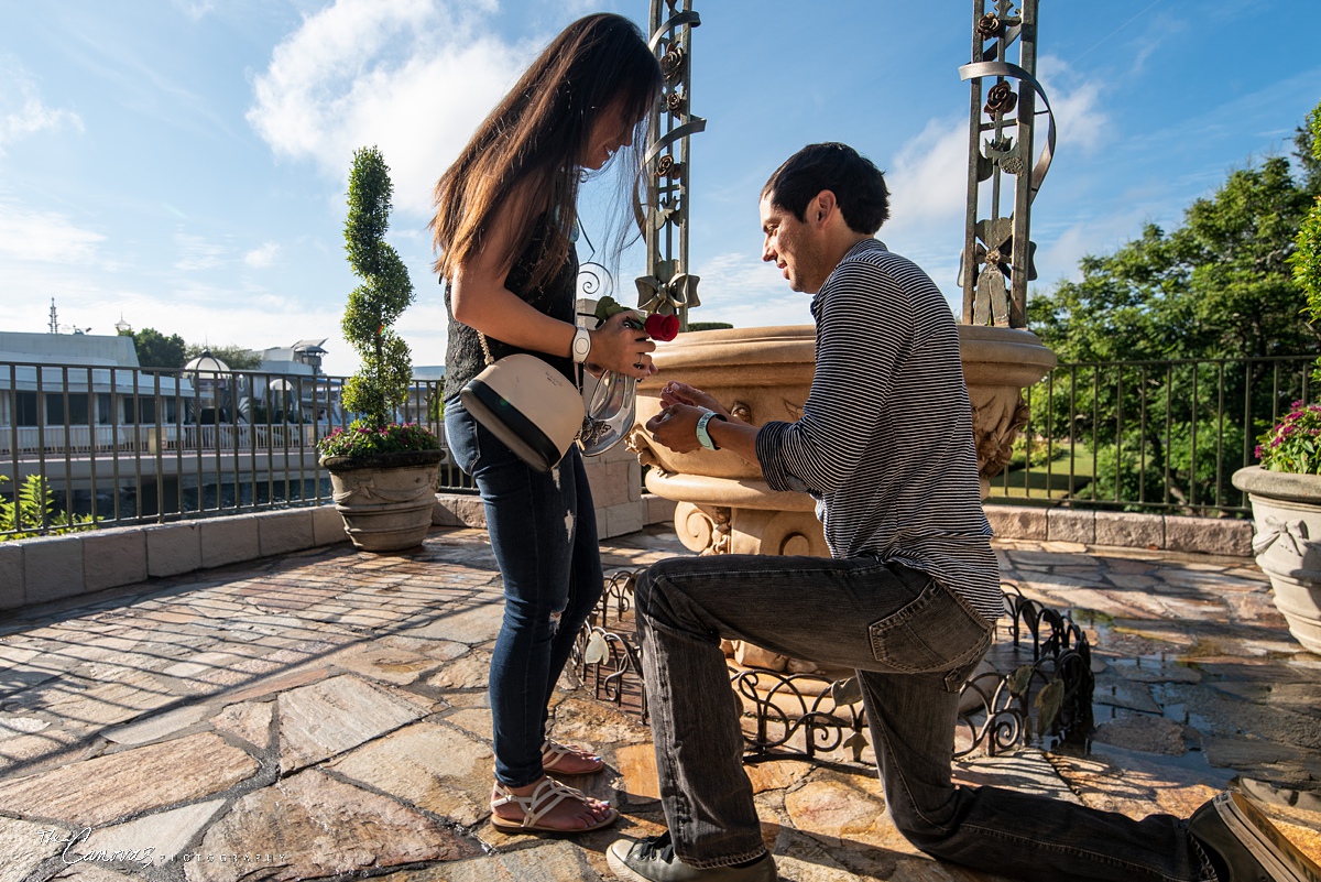 A Proposal at Magic Kingdom’s Wishing Well