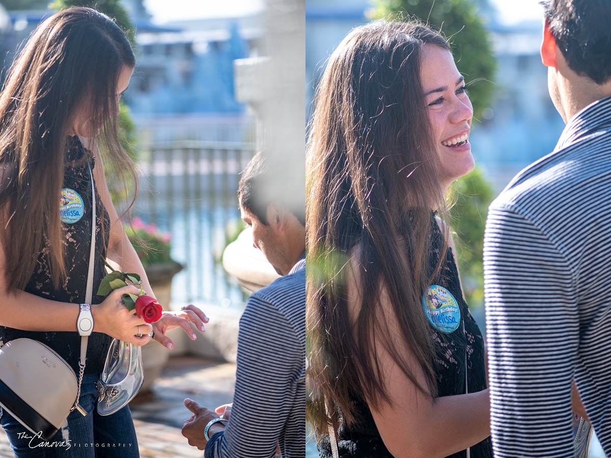 A Proposal at Magic Kingdom’s Wishing Well