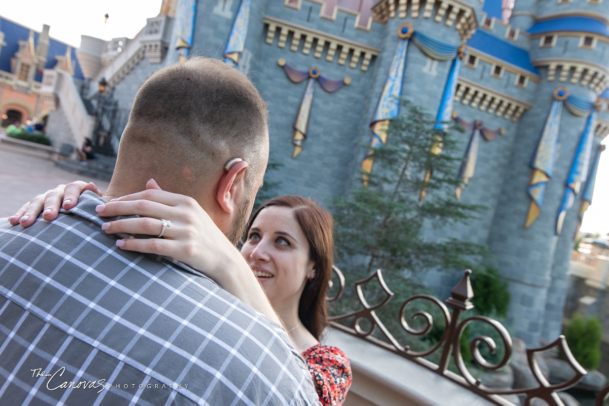 Proposal Photos at Magic Kingdom