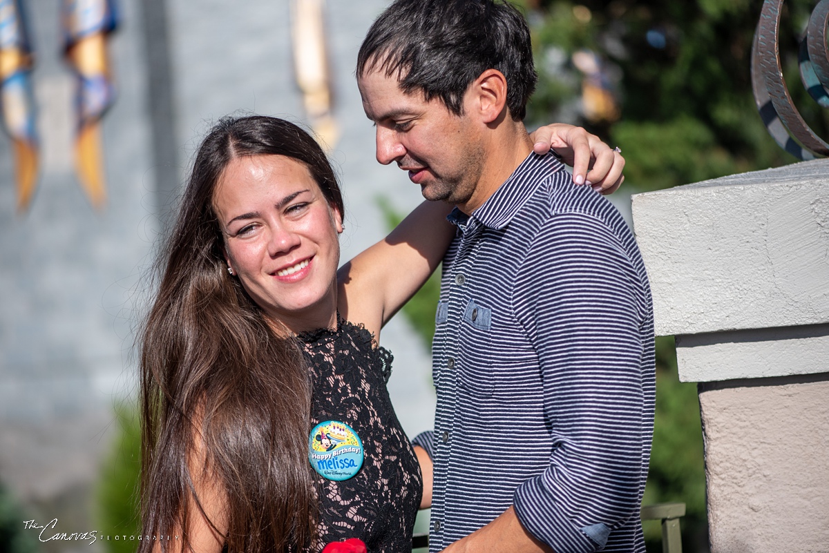 A Proposal at Magic Kingdom’s Wishing Well