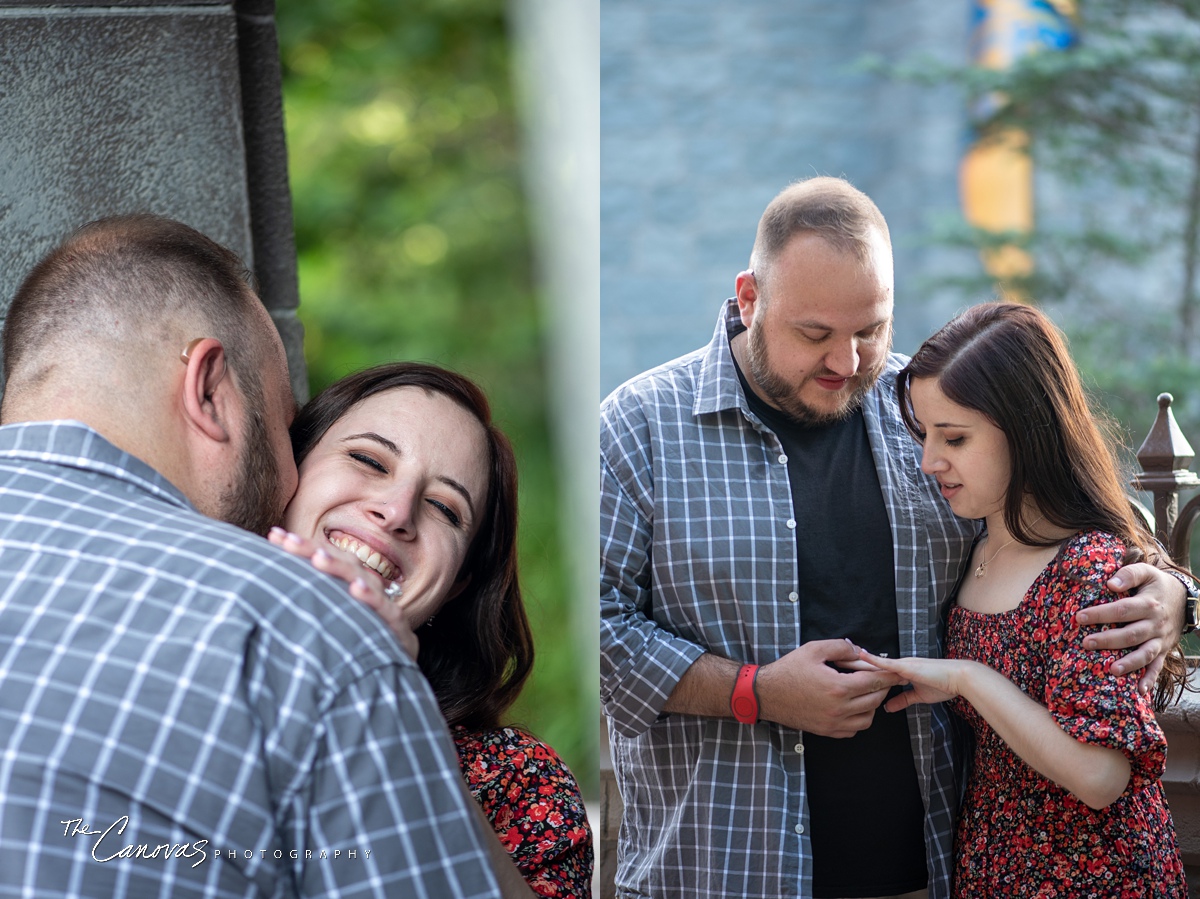 Proposal Photos at Magic Kingdom