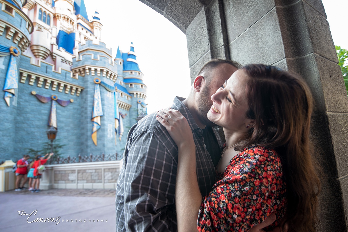 Proposal Photos at Magic Kingdom