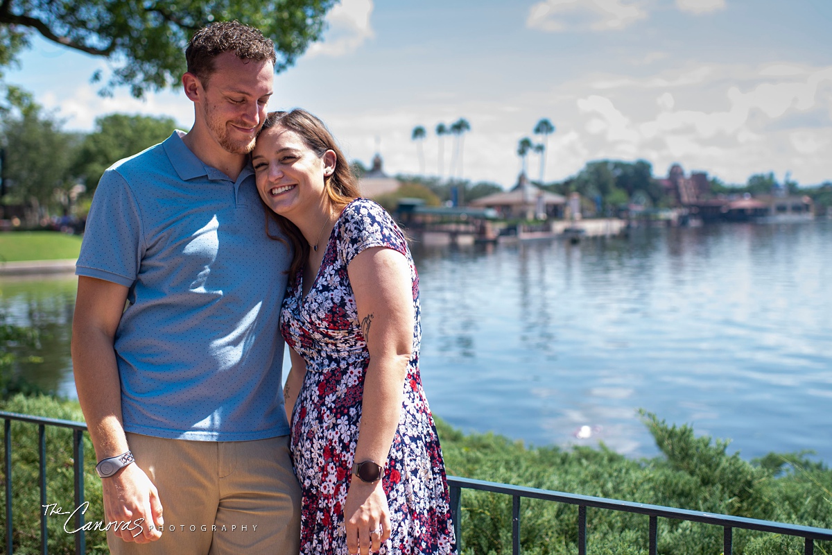 Proposal Photography at Epocot - Disney World