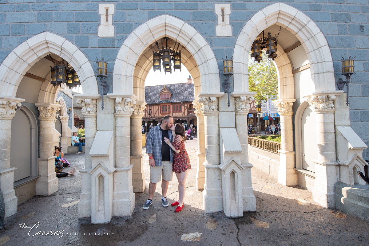 Proposal Photos at Magic Kingdom