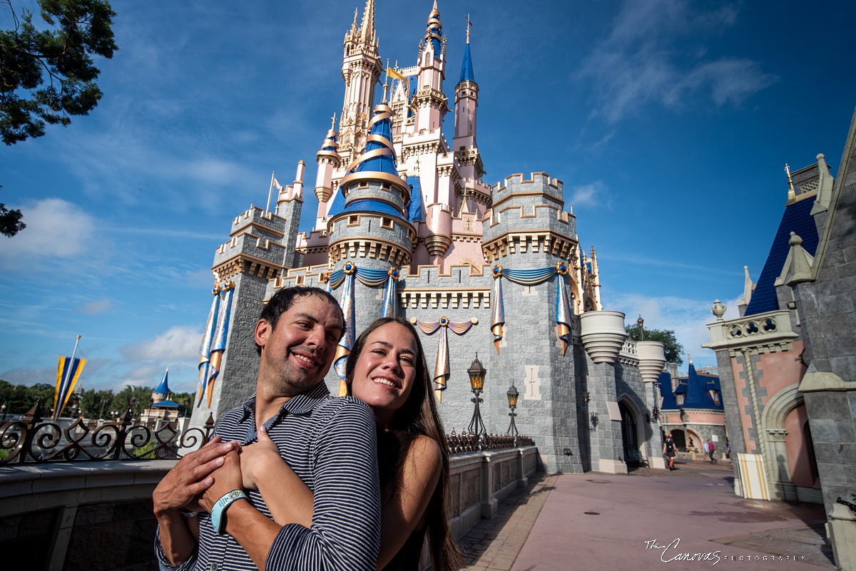 A Proposal at Magic Kingdom’s Wishing Well