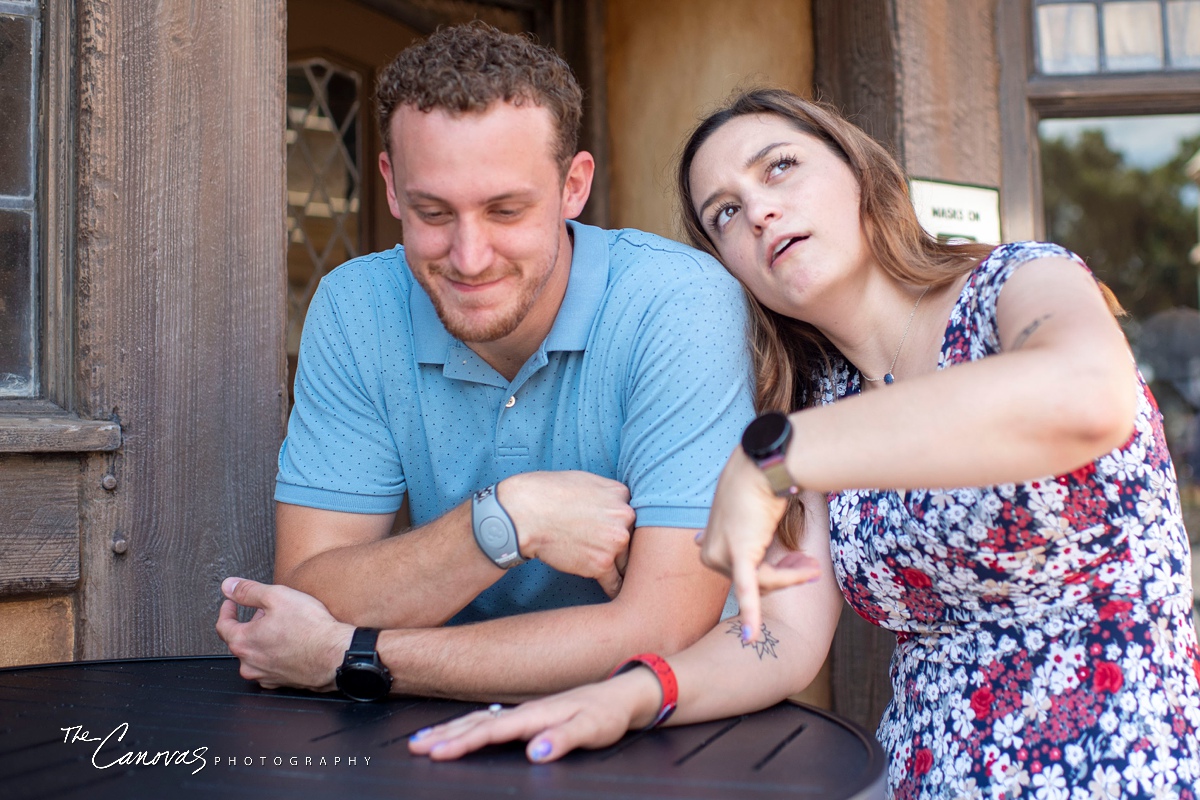 Proposal Photography at Epocot - Disney World