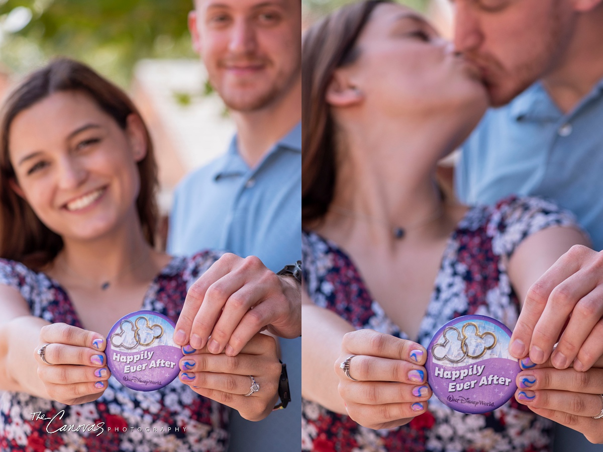 Proposal Photography at Epocot - Disney World