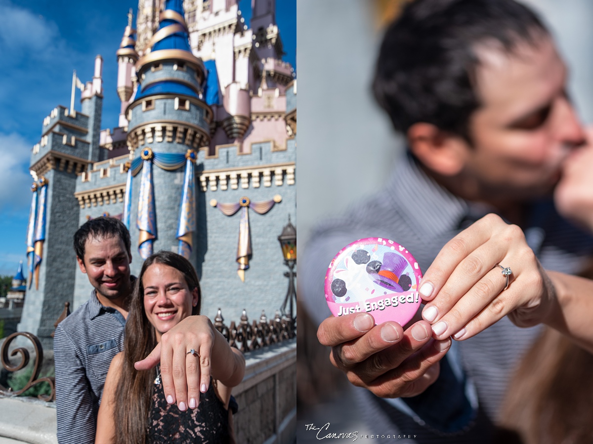 A Proposal at Magic Kingdom’s Wishing Well