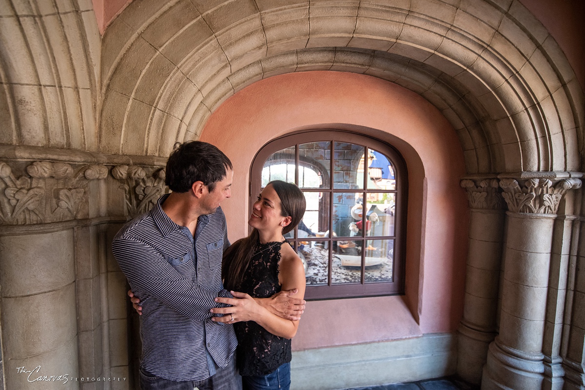 A Proposal at Magic Kingdom’s Wishing Well