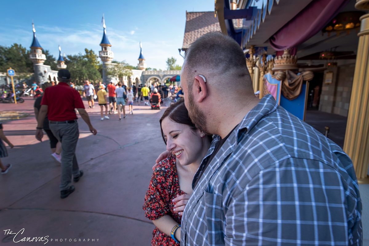 Proposal Photos at Magic Kingdom