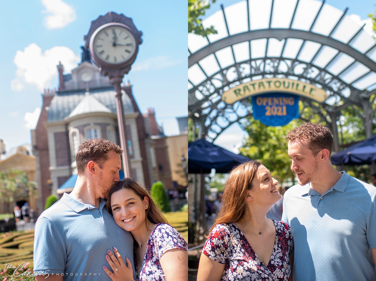 Proposal Photography at Epocot - Disney World