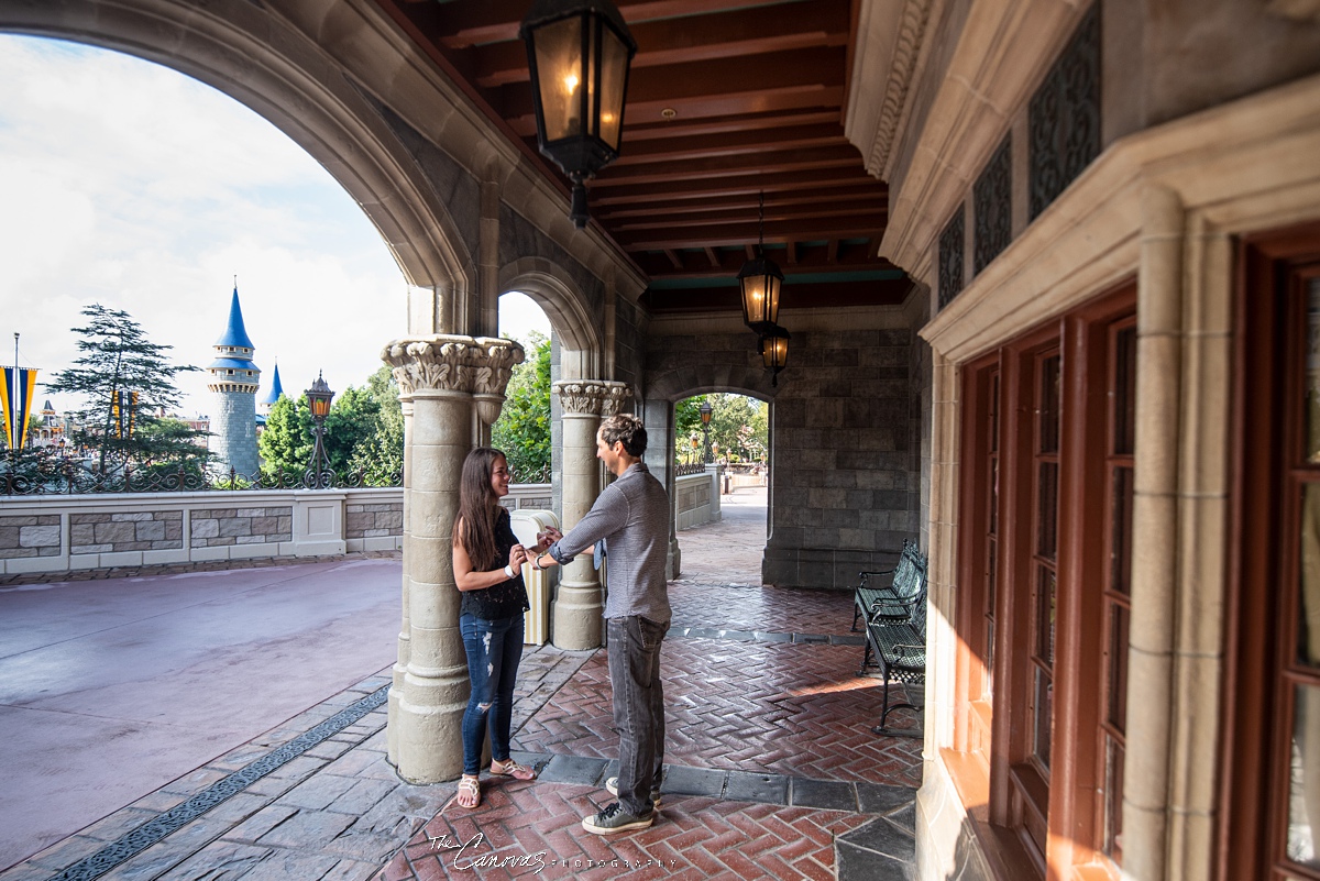 A Proposal at Magic Kingdom’s Wishing Well