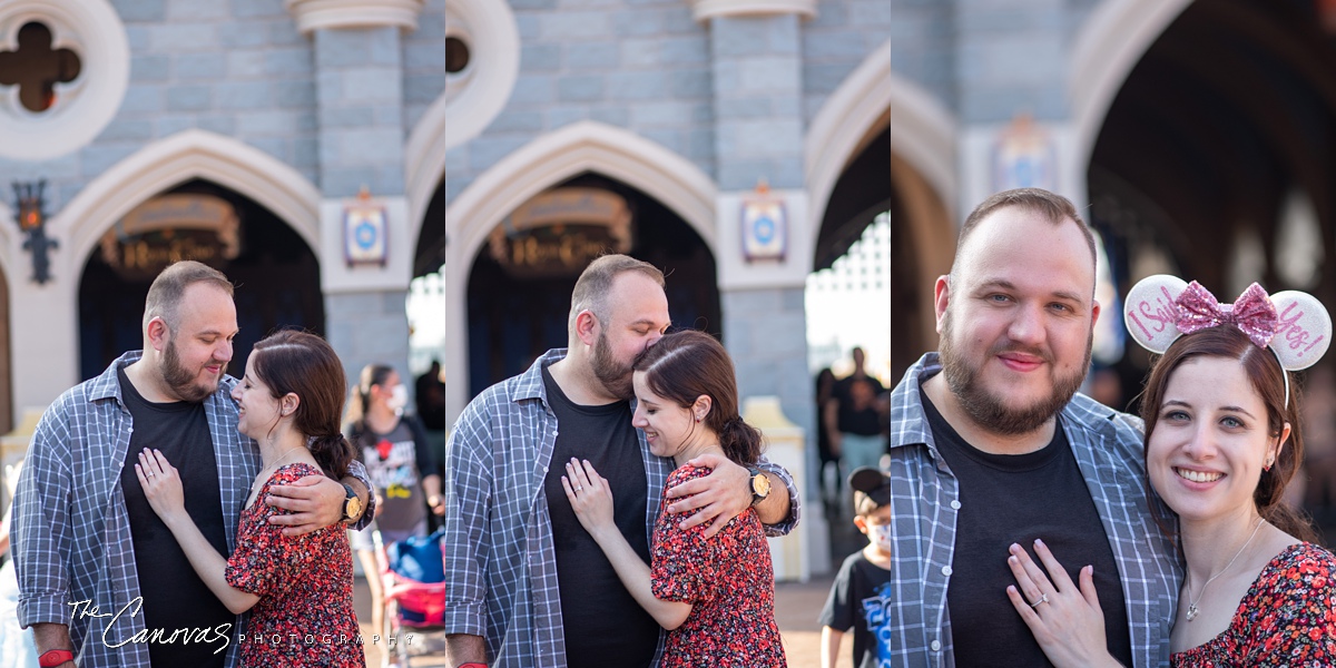 Proposal Photos at Magic Kingdom