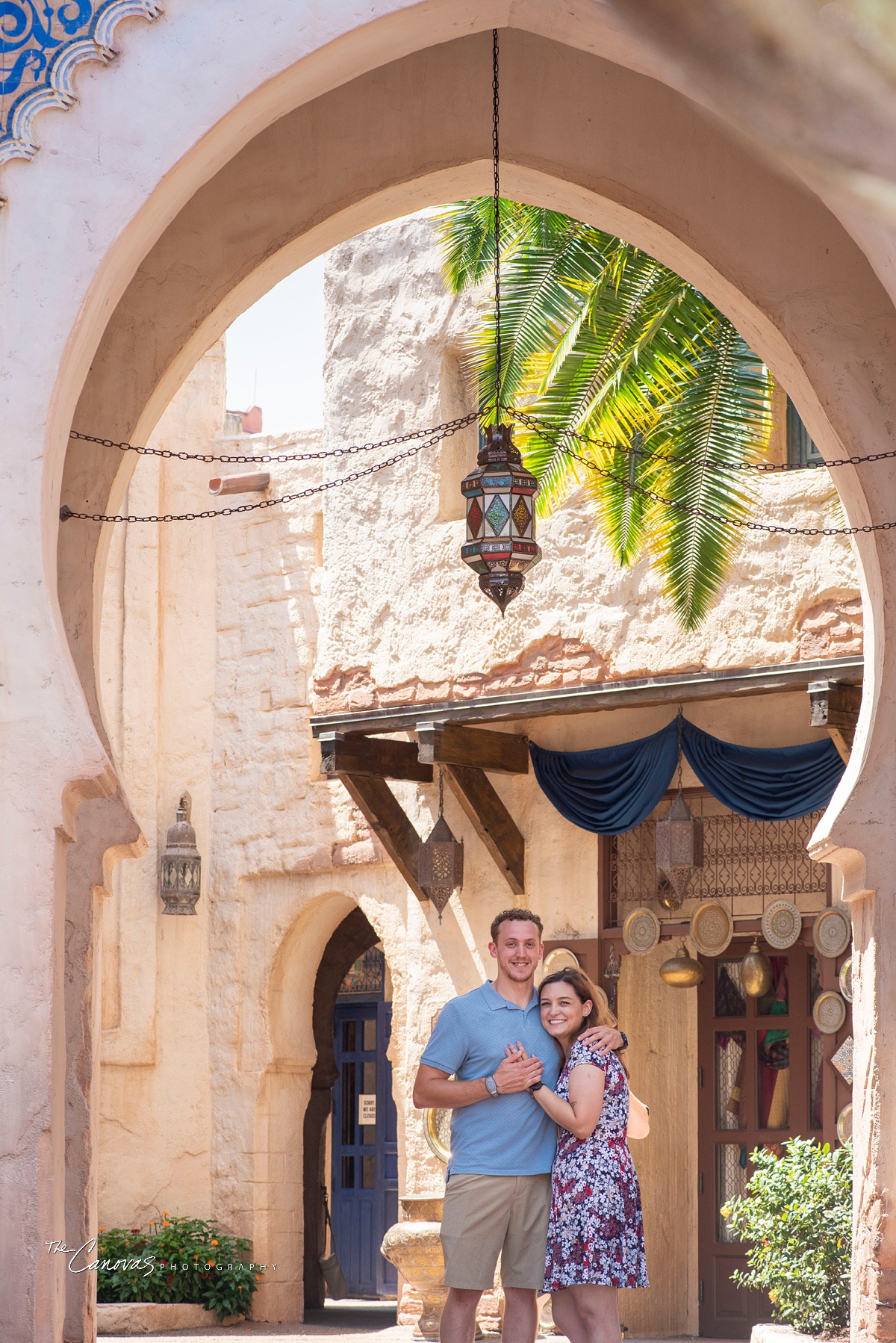 Proposal Photography at Epocot - Disney World