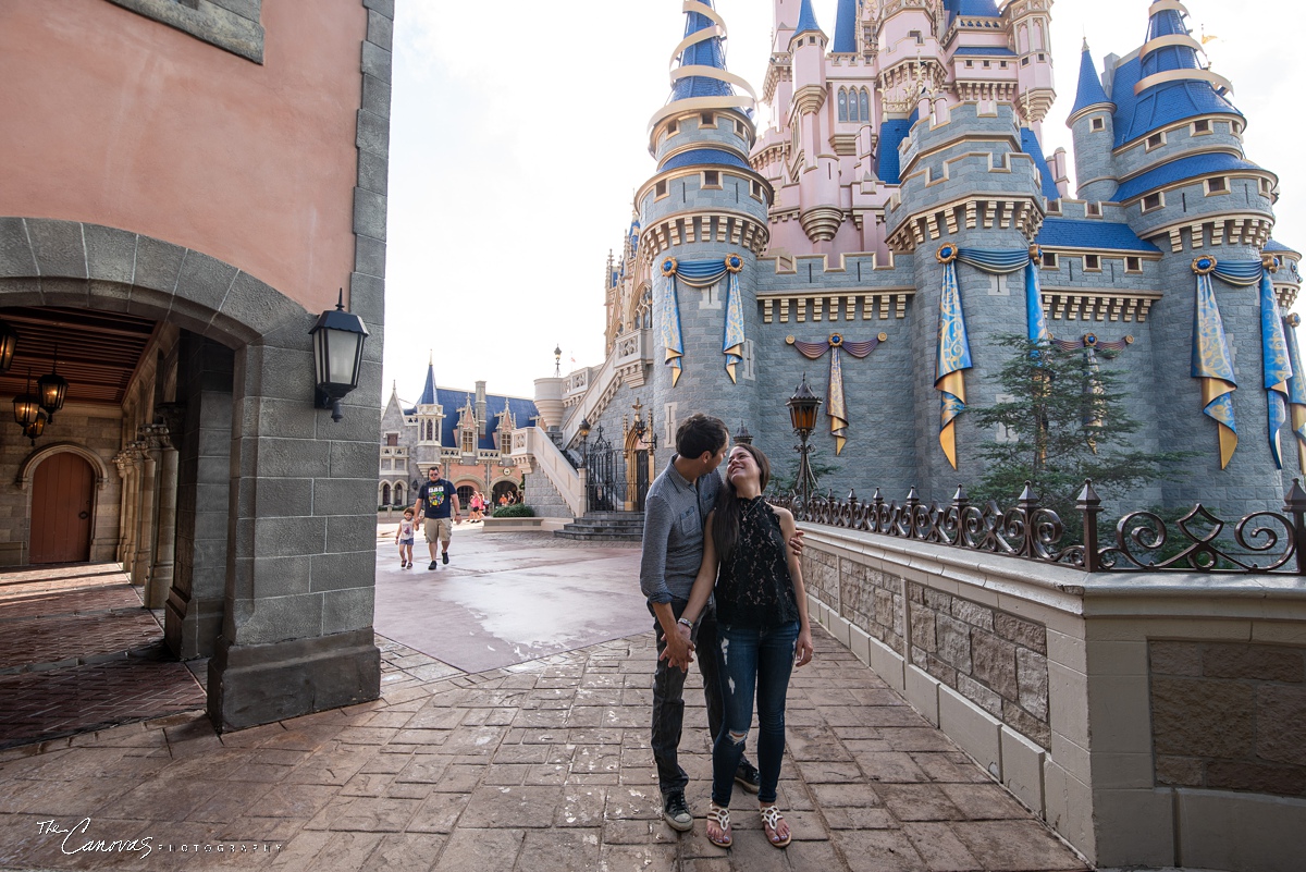 A Proposal at Magic Kingdom’s Wishing Well