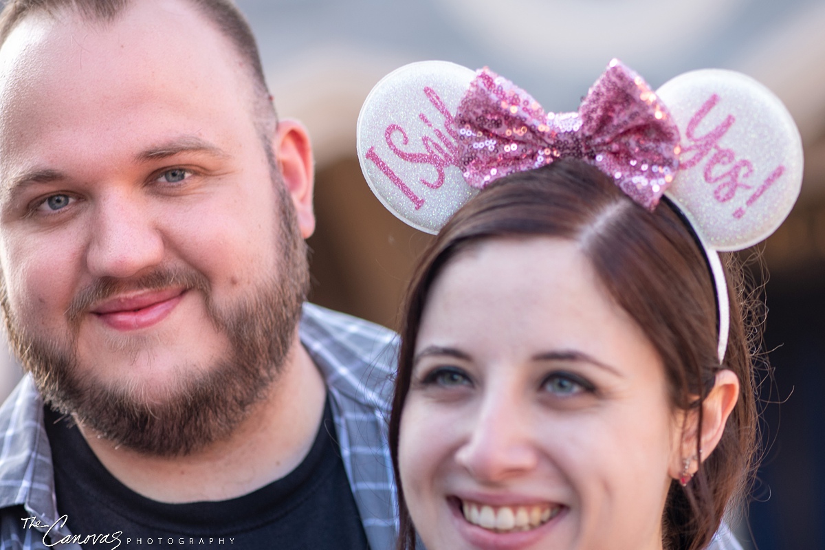 Proposal Photos at Magic Kingdom