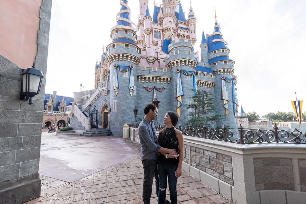 A Proposal at Magic Kingdom’s Wishing Well