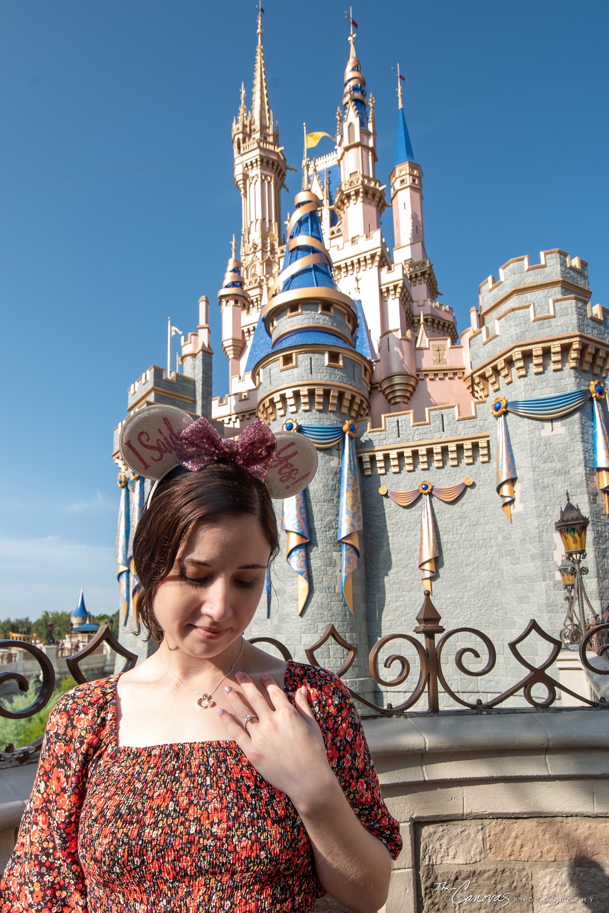 Proposal Photos at Magic Kingdom