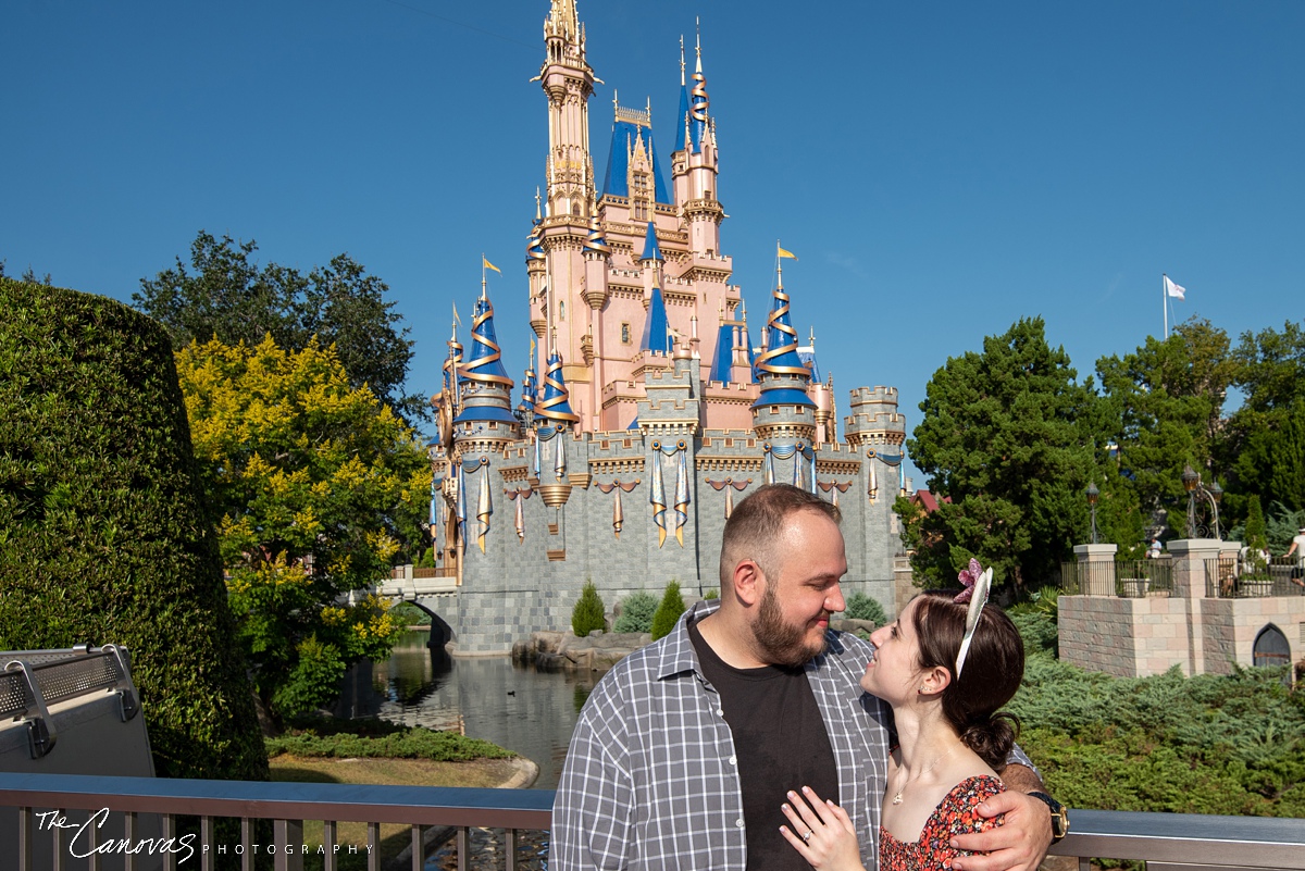 Proposal Photos at Magic Kingdom