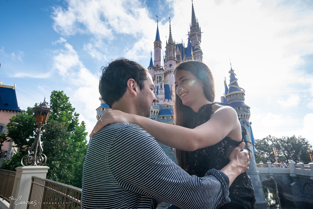 A Proposal at Magic Kingdom’s Wishing Well