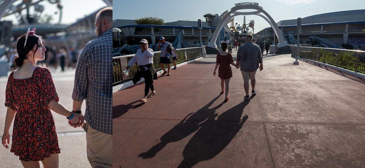 Proposal Photos at Magic Kingdom